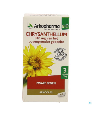 Arkogelules chrysanthellum bio    caps 45
