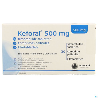 Keforal    comp pell  20x500mg