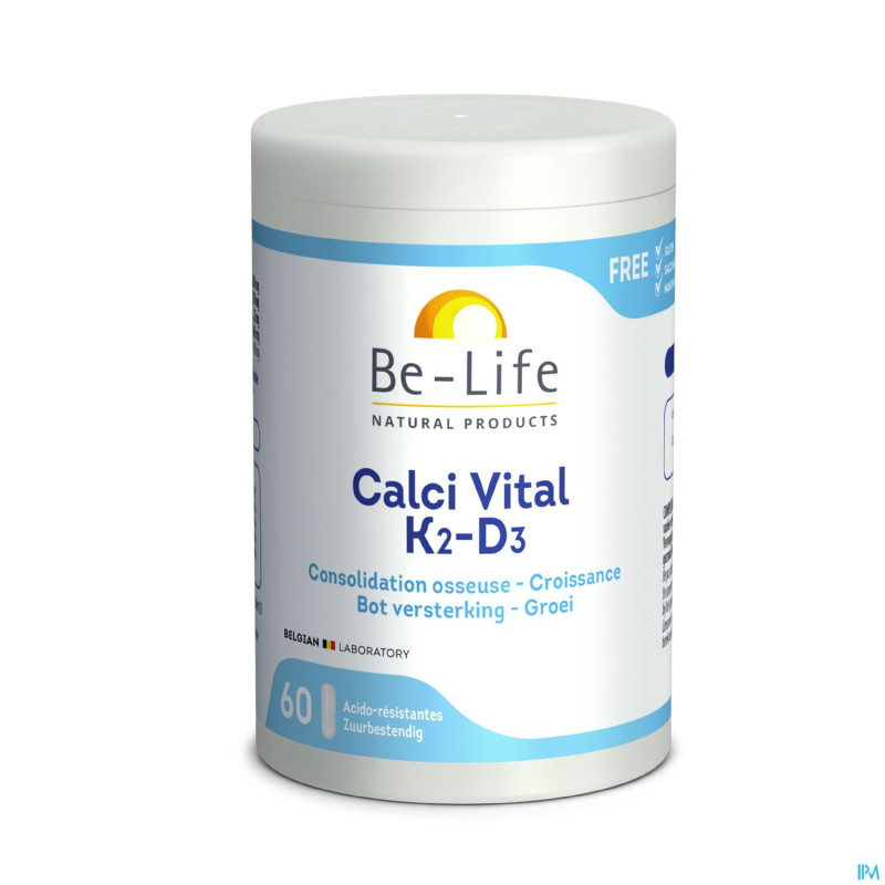 Calci vital k2 d3 be life   caps 60