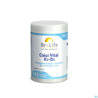 Calci vital k2 d3 be life   caps 60