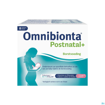 Omnibionta postnatal+ comp + caps 2x56