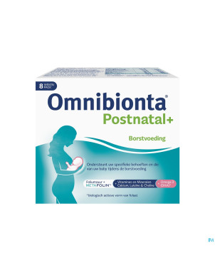 Omnibionta postnatal+ comp + caps 2x56