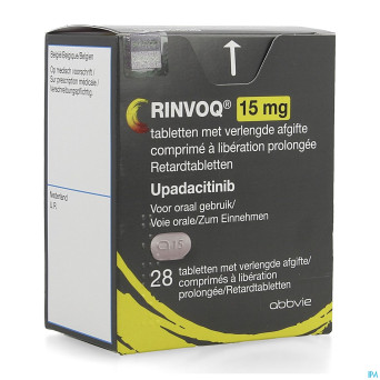 Rinvoq 15mg liberation prolongee comp  28