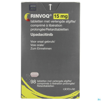 Rinvoq 15mg libeeration prolongee comp  98