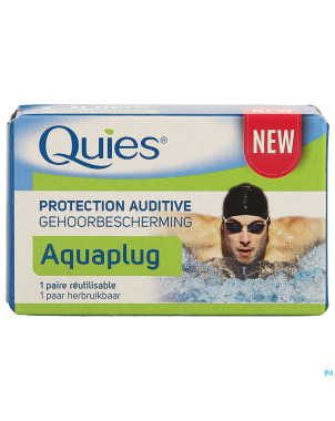Quies protection auditive aquaplug 1 paire