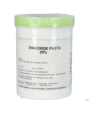 Pate oxyde zinc 25%    1kg pannoc