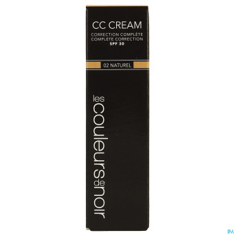 Couleurs de noir cc cream spf30 02 naturel 30ml