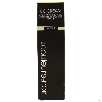 Les couleurs de noir cc cream ip30 01 clair   30ml