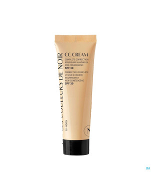 Couleurs de noir cc cream spf30 03 moyen 30ml
