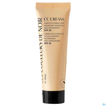 Couleurs de noir cc cream spf30 03 moyen 30ml