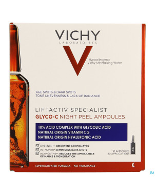Vichy liftactiv glyco-c    amp 10x1,8ml