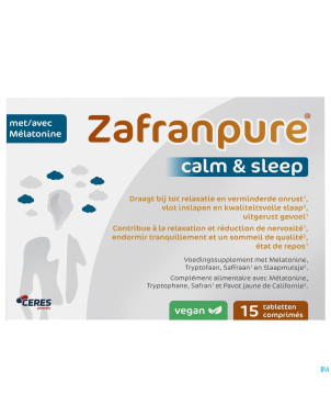 Zafranpure calm & sleep    comp 15