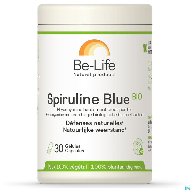 Bio life spiruline blue bio    caps  30