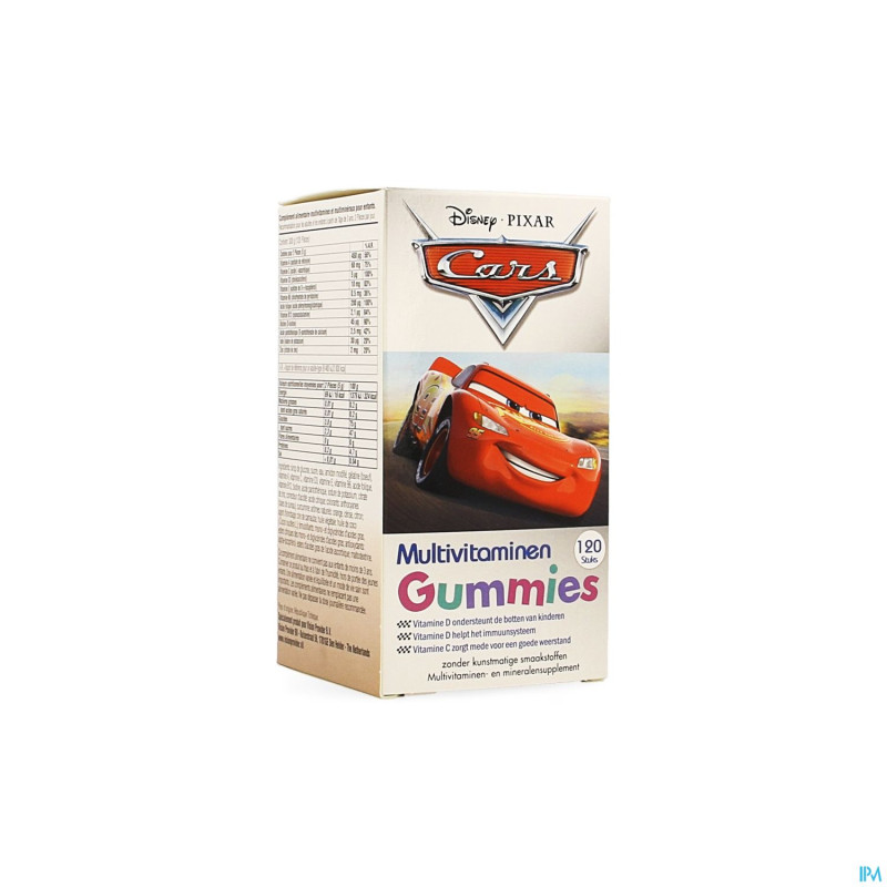 Disney multivitamines cars    gummies 120