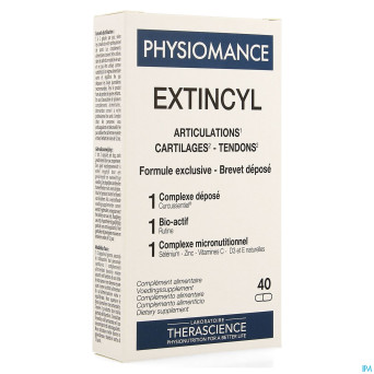 Extincyl    caps 40 physiomance phy382