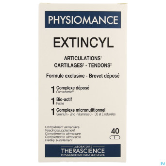 Extincyl    caps 40 physiomance phy382