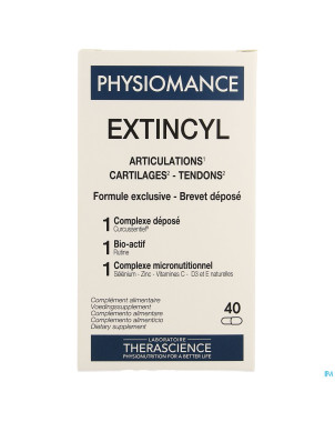Extincyl    caps 40 physiomance phy382