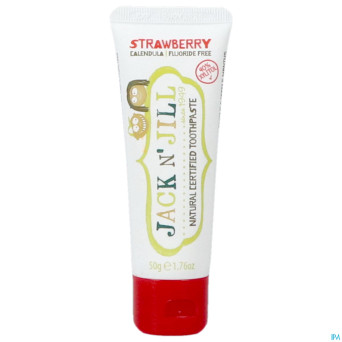 Jack n' jill dentifrice naturel fraise 50g