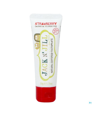 Jack n' jill dentifrice naturel fraise 50g