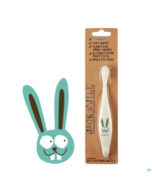 Jack n' jill brosse dents bio lapin 1