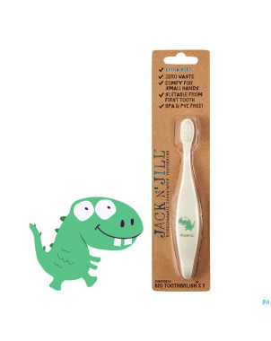 Jack n' jill brosse dents bio dinosaure 1