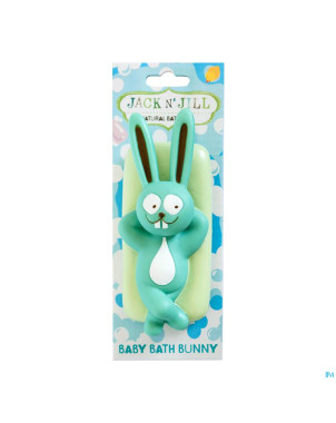 Jack n' jill jouet bain lapin vert 1