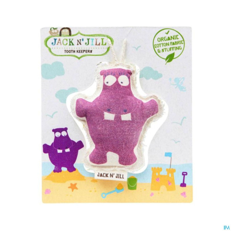 Jack n' jill sachet dent hippopotame 1