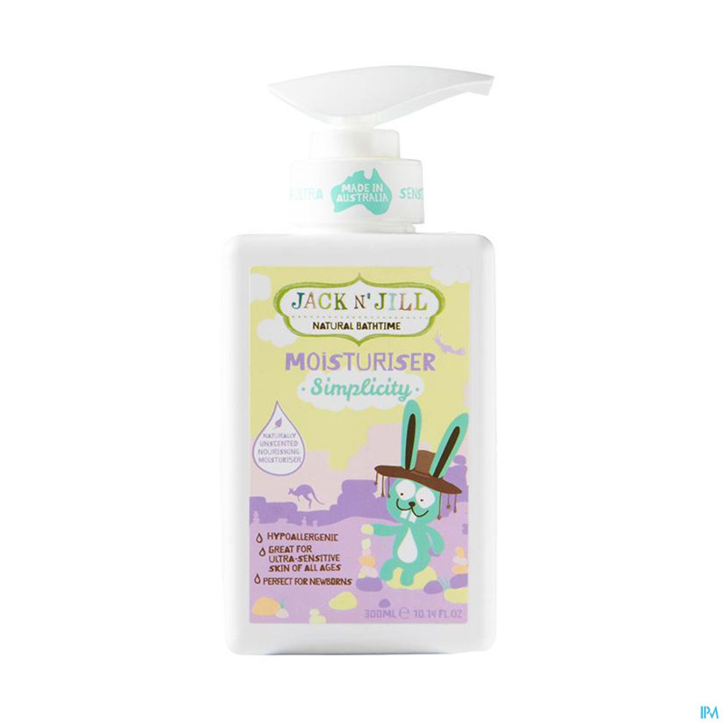 Jack n' jill simplicity lait corporel 300ml