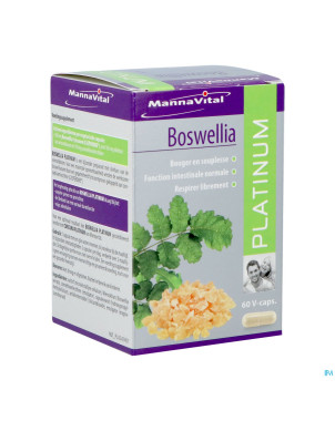 Mannavital boswellia platinum    v-caps 60