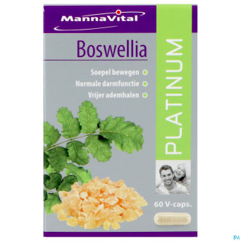 Mannavital boswellia platinum    v-caps 60