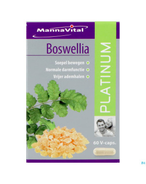 Mannavital boswellia platinum    v-caps 60