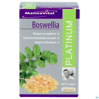 Mannavital boswellia platinum    v-caps 60