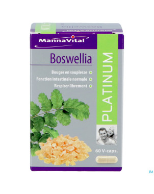 Mannavital boswellia platinum    v-caps 60