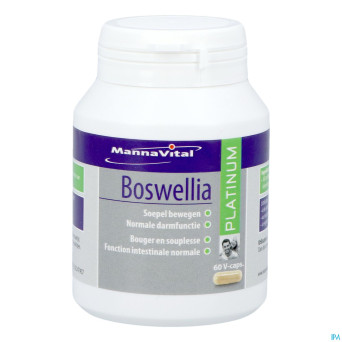 Mannavital boswellia platinum    v-caps 60