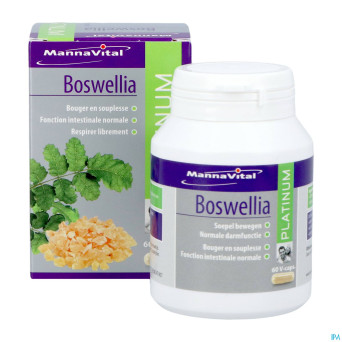 Mannavital boswellia platinum    v-caps 60