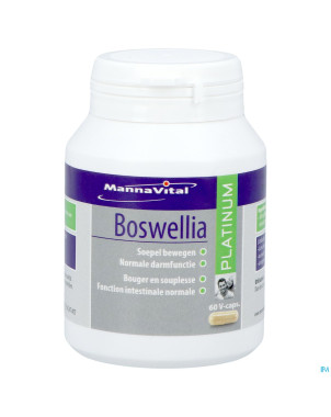 Mannavital boswellia platinum    v-caps 60