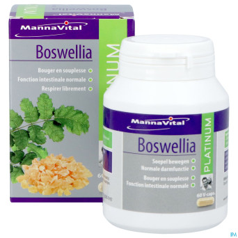 Mannavital boswellia platinum    v-caps 60