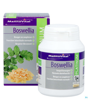 Mannavital boswellia platinum    v-caps 60