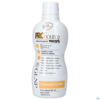Prosource nocarb creme orange 15g  bouteille 887ml
