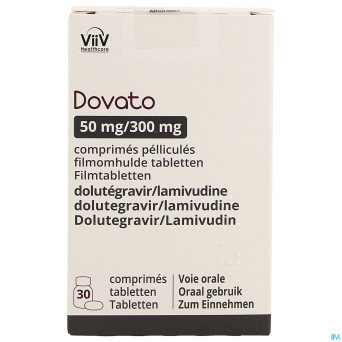 Dovato 50mg/300mg flacon comp pell 30