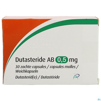 Dutasteride ab 0,5mg caps molles  30