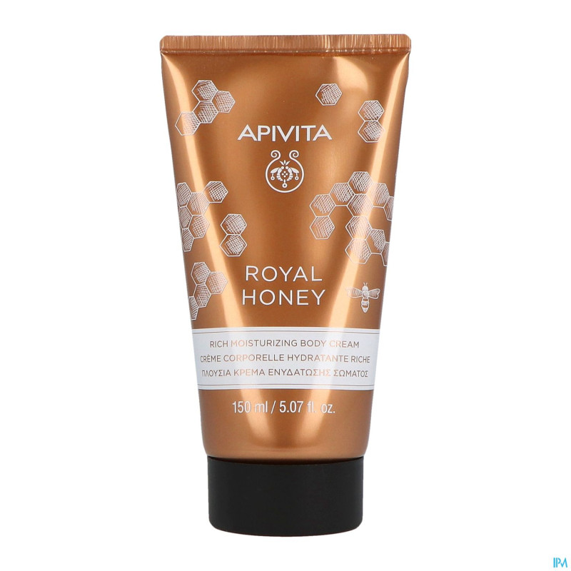 Apivita royal honey rich moisturizing body cr150ml