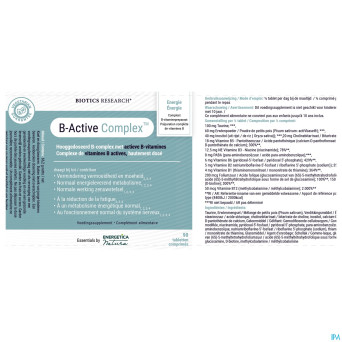 B active complex biotics    comp 90
