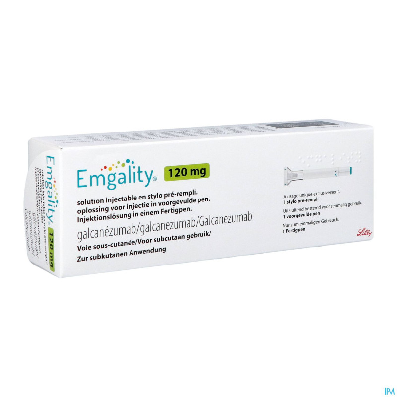 Emgality 120mg sol inj stylo prerempli  1