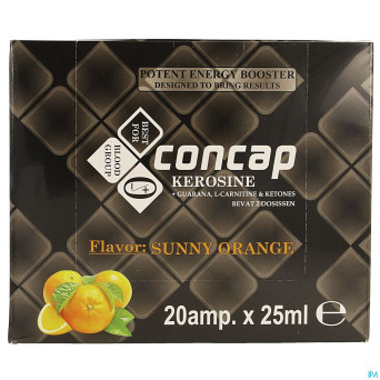 Concap energy shots kerosine amp 20x25ml