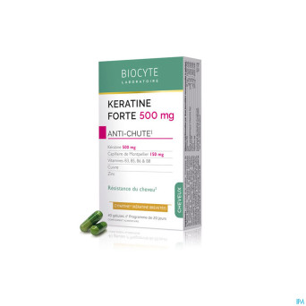 Biocyte keratine forte a/chute    caps 40