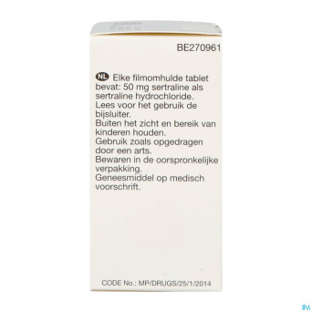 Sertraline viatris 50mg fl comp pell 250 hdpe