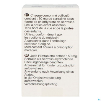 Sertraline viatris 50mg fl comp pell 250 hdpe