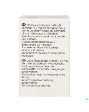 Sertraline viatris 50mg fl comp pell 250 hdpe