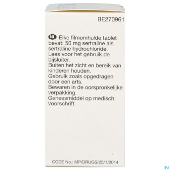 Sertraline viatris 50mg fl comp pell 250 hdpe